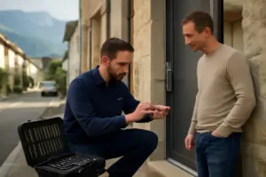 Serrurier à Saint-Égrève : Intervention immédiate pour porte verrouillée avec SJ Serrurerie